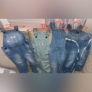 4 overalls, Oshkosh